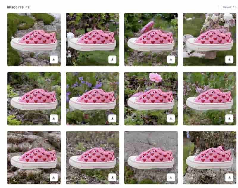 Claid.ai AI image generator creating styled product photos from uploaded images