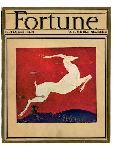 Cover of Fortune's Prototype Issue