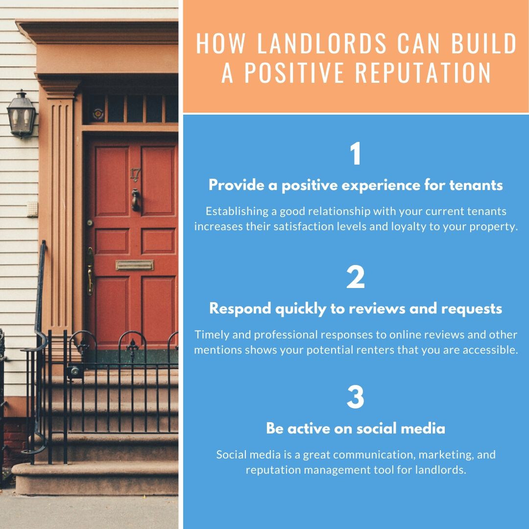 Steps landlords can take to build a positive online reputation