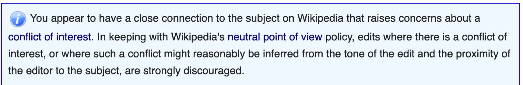 conflict of interest template