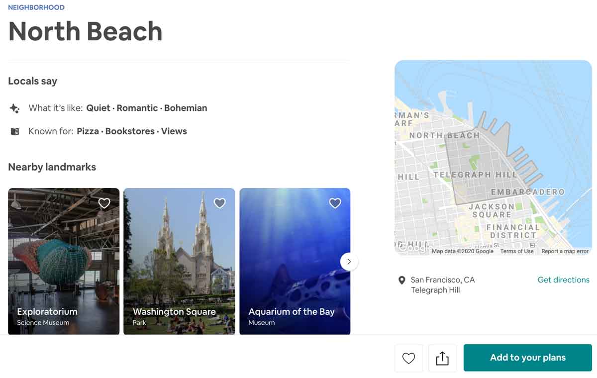 Airbnb travel guidebooks showcasing local experiences and user-generated content