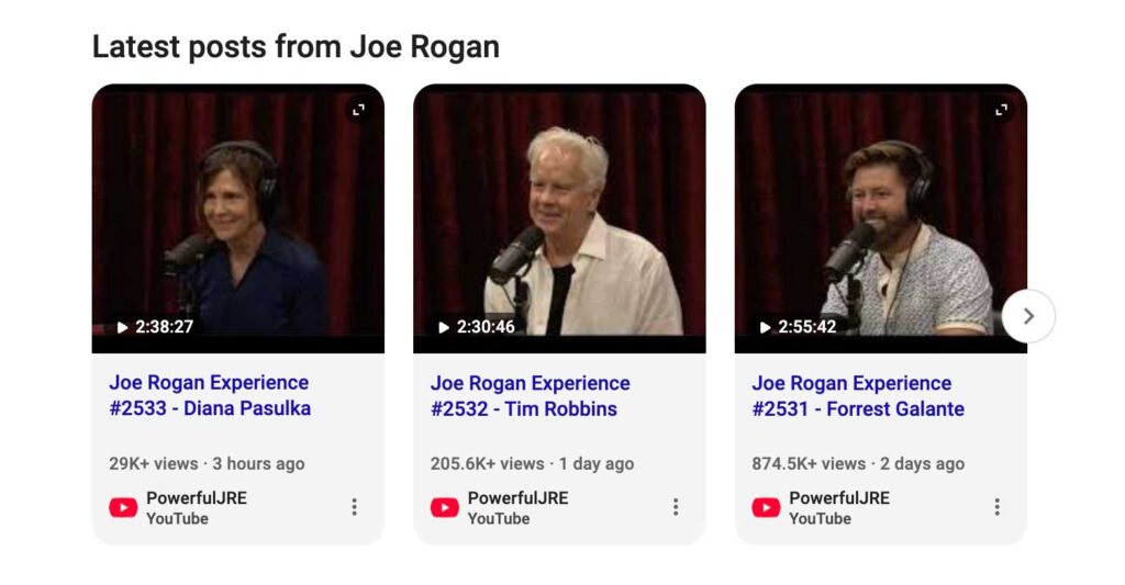 cross post podcasts to video